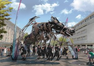 The Hatchling walking (Landscape). Credit - Carl Robertshaw-min