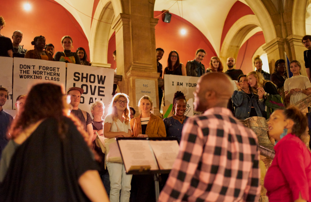 Rallying Cry at Battersea Arts Centre. Photo by Suzi Corker